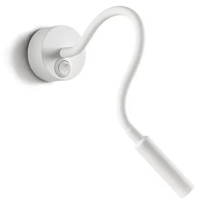 Immagine prodotto di Applique Moderna Minispy Metallo Bianco Led 3W 4000K