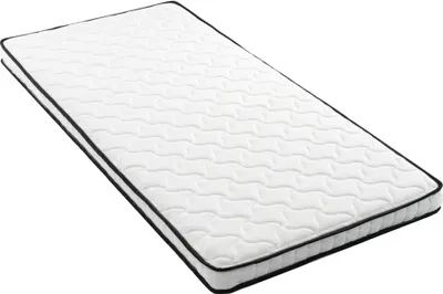 Produktbild von Merax Federkernmatratze 90x200 10 cm mit Rückenentlastung, ergonomisch Matratze, Taschenfederkern mit gerollt und vakuumiert, H3