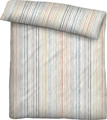 Produktbild von Biberna Mako-Satin Bettwäsche 614601-555 natur 135x200 cm + 80x80 cm