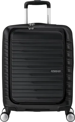 Image de American Tourister trolley pour ordinateur portable Flashline Spinner 55 / 20 Frontloader Shadow Black noir