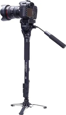 Zdjęcie produktu dla Monopod 2w1 z Nóżkami i Głowicą Olejową / Video