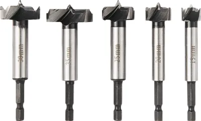 Obrázek produktu pro PARKSIDE Speciální vrtáky šestihranné PSB 3 A1 Sada vrtáků Forstner 5 ks. 3 ks.