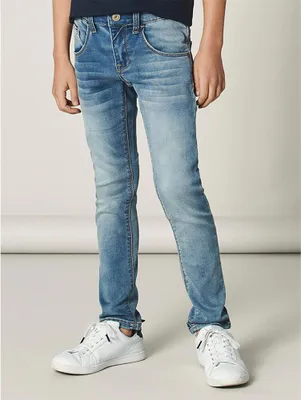 Produktbild von Name It Theo Xslim Jeans Blau 6 Years Junge Blau 6 Years