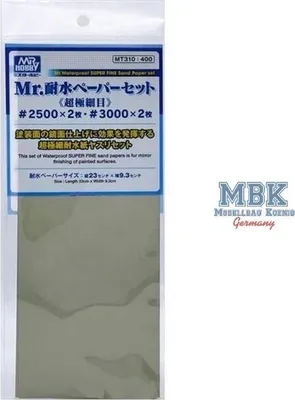 Image de GUNZE GSMT310 Papier abrasif imperméable super fin 2500 / 3000