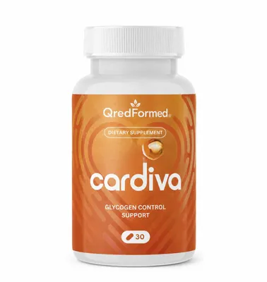 Productafbeelding van Cardiva – Dagelijkse ondersteuning van de stofwisseling en de voedingsstoffen – 30 capsules, AI-gegenereerde afbeelding