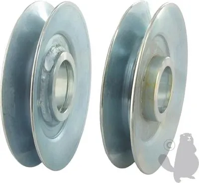 Image de Poulie De Plateau De Coupe Ggp / Castelgarden Pour Machines Mp84. Origine 125601595/0.