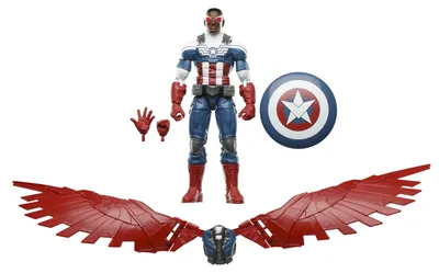 Productafbeelding van Marvel Hasbro Legends Series Captain America Comic Symbool van Waarheid, 15,2 cm actiefiguur, F9082, authentiek