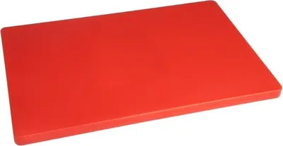 Produktbild von Hygiplas Ldpe Extra Dickes Schneidebrett Rot 45X30X2Cm