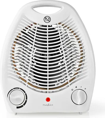 Produktbild von Heizlüfter Bad Schnellheizer Badezimmer Heizgerät Elektro Heizung E Heizer Weiß 2000W