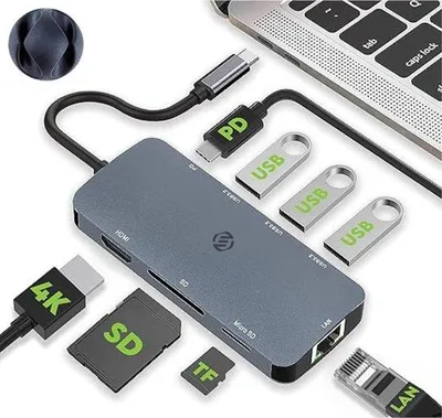 Image de Station d'accueil pour ordinateur portable, noire