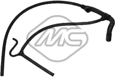 Produktbild von Metalcaucho Kühlerschlauch Wasserschlauch für FIAT Panda Schrägheck (141) 09400