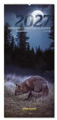 Produktbild von WILD UND HUND Edition : Mondhelligkeitskalender 2027