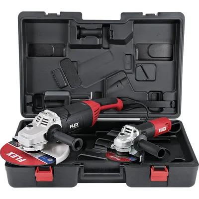 Produktbild von Flex Winkelschleifer L 2200 230 + Winkelschleifer L 850 125 Set (2200/ 850 Watt)