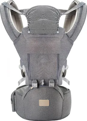 Produktbild von Babytrage, 9 in 1 Convertible Carrier, Ergonomisch, Geeignet für alle Jahreszeiten, Verstellbarer Tragesitz, Ideal für Reisen 3-36 Monate