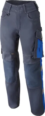 Produktbild von Mascot UNIQUE Bundhose Mannheim 12679-442-01011 Gr. 46 schwarzblau/kornblau