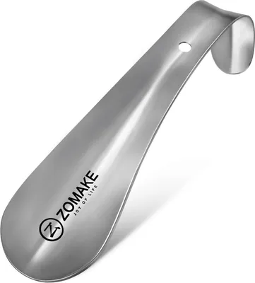 Image de ZOMAKE Mini chausse-pied en acier inoxydable 15cm Argent