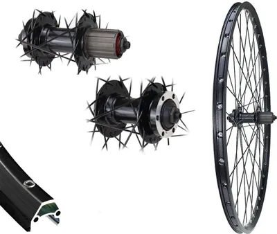 Produktbild von Bärwinkels Hinterrad 28/29 Zoll DC19 Disc schwarz Nabe 6 Loch Scheibenbremse 8,9,10 Fach Kassette 622-19