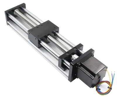 Kugelumlaufspindel SFU1605 mit NEMA23 Motor, 200 mm
