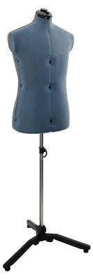 Immagine prodotto di Manichino regolabile maschile Blu 37.5-45.5 pollici Tessuto