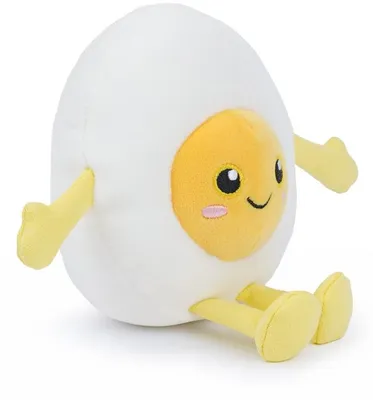 Image de Jouet Squishy Besitos « Œufs durs » - Peluche de 20 cm