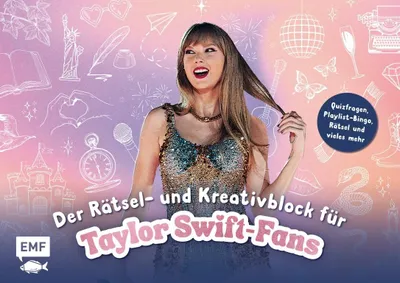 Produktbild von Der inoffizielle Rätsel- und Kreativblock für Taylor Swift-Fans