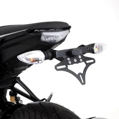 Image de Support de plaque d'immatriculation R&G Racing LP0308BK pour Yamaha MT-125