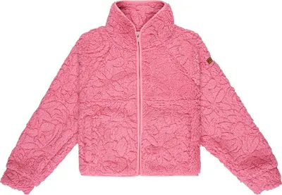 Obrázek produktu pro Roxy Blurry Cloud fleecová bunda, růžová, 12 let, dívky, růžová, 12 let