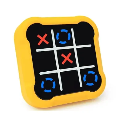 Obrázek produktu pro Elektronická hra Piškvorky Tic Tac Toe, interaktivní logická hra pro děti i dospělé, cestovní elektronická hra s LED displejem - TicTacToe