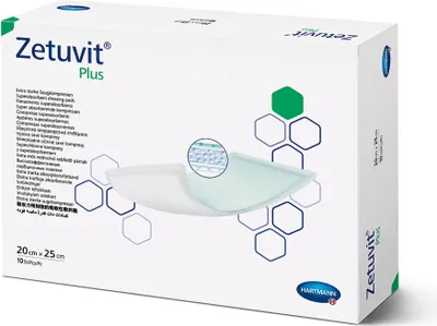 Produktbild von Hartmann Zetuvit® Plus Wundauflage 20x25 cm (1x10 Stk.)