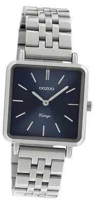Produktbild von Oozoo Vintage Series Damenuhr C9951 Quarzuhr mit Edelstahlarmband silber D3UOC9951