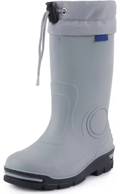Produktbild von Ladeheid Kinder Mädchen Jungen Gummistiefel Regenschuhe LARB014 (Grau, 27)