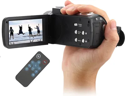Zdjęcie produktu dla 4K Anti Shake High Definition Digital Video 18X Zoom 3 Zoll IPS Touch-Display