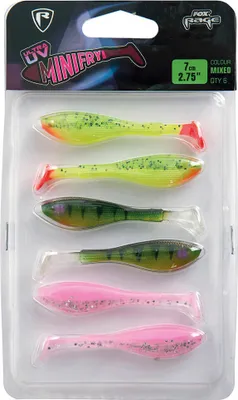 Produktbild von Fox Rage UV Mini fry 7cm - 6 Gummifische