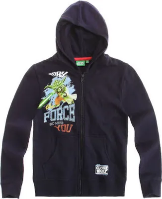 Produktbild von Kapuzensweatjacke - Sweatjacke Star Wars Gr. 116