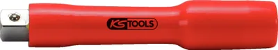 Obrázok produktu pre KS TOOLS Predĺženie 3/8' s ochrannou izoláciou a poistkou proti zaskrutkovaniu, 125 mm ( 117.3823 )