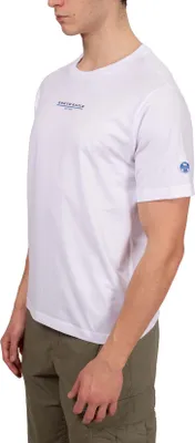 Productafbeelding van NORTH SAILS - Heren T-shirt met logo in lijnstijl - Maat XXL