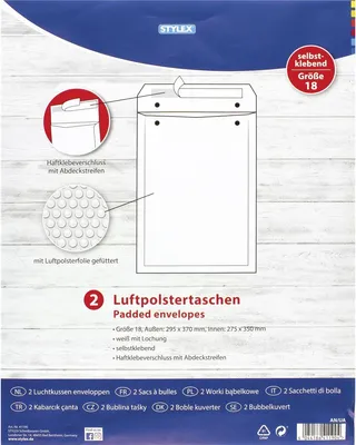 Zdjęcie produktu dla Luftpolstertasche Größe 18 5 Stück Verkaufseinheit 665904 4044186411904