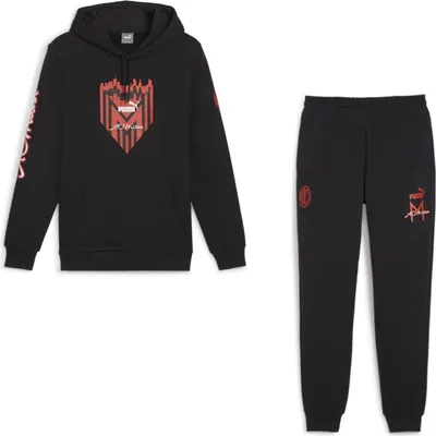 Produktbild von Puma AC Mailand Milan Fanartikel Trainingsanzug, Größe:M