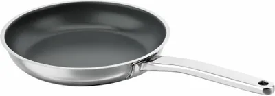 Image de Schulte-Ufer Rio i Poêle à frire, poêle à induction, poêle à manche, acier inoxydable, 24 cm, 6958-24 i