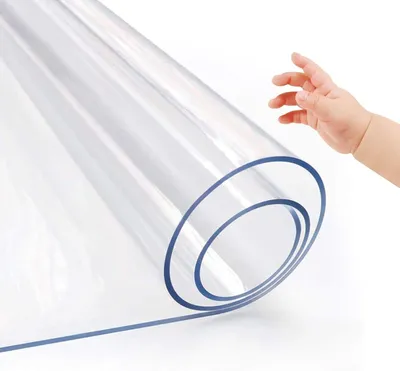 Productafbeelding van Solidchoice - Transparante Tafelfolie 70 x 120 cm voor Tafelbescherming