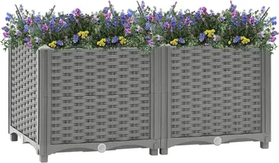 Obrázek produktu pro vidaXL Zvýšené lůžko 80x40x38 cm polypropylenové