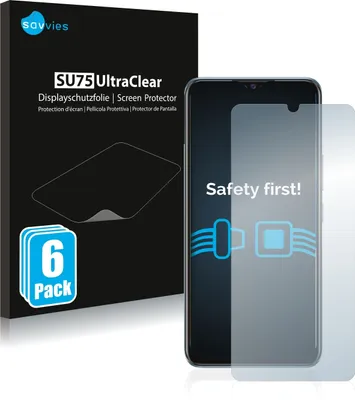 Produktbild von 6x Für Vivo Y70 Schutzfolie Savvies Displayschutz Display Schutz Folie Klar Transparent
