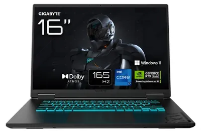 Produktbild von GIGABYTE GAMING A16 CWHI3DEC94SH - Gigabyte Notebook 16" - Core i7-13620H - RTX 5070 - 64GB RAM - 3 TB NVMe - Win11