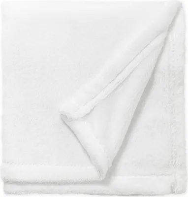 Produktbild von Kuscheldecke Flauschig 150x200 cm weiß warm kuschelig weich Flanell Fleecedecke