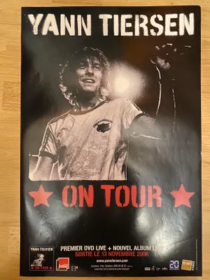 Immagine prodotto di Yann Tiersen - In tournée - AFFICHE / POSTER - 40x60 cm