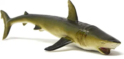 Produktbild von Tier-Spielfigur - Hai grün - 36 cm