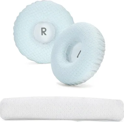 Image de INF Coussinets d'oreille et bandeau pour JBL Tune 600/660/670 - Confort Blanc