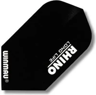 Produktbild von Winmau Dartflights Winmau Flights Rhino Slim Schwarz 6910-104