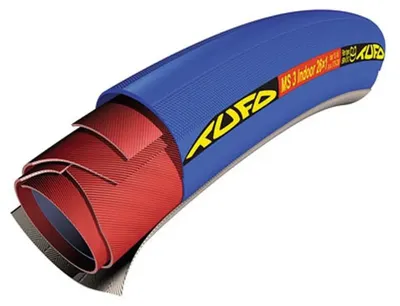 Produktbild von Tufo Schlauchreifen MS3 Reha 28x0.85\" 21-622 blau faltbar.