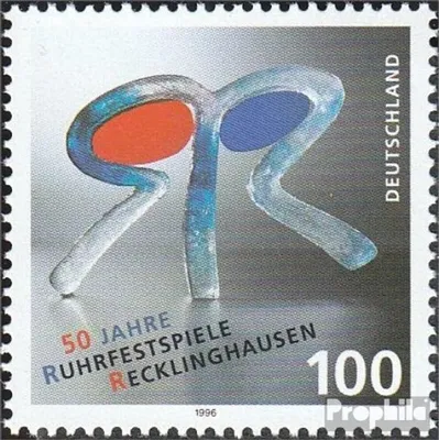 Produktbild von Briefmarken BRD (BR.Deutschland) 1996 Mi 1859 (kompl.Ausgabe) postfrisch 50 Jahre Ruhrfestspiele